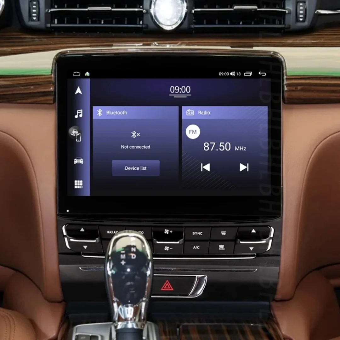 10.5 Polegada tela de toque android rádio do carro navegação gps multimídia player de vídeo para maserati quattroporte 2013-2015
