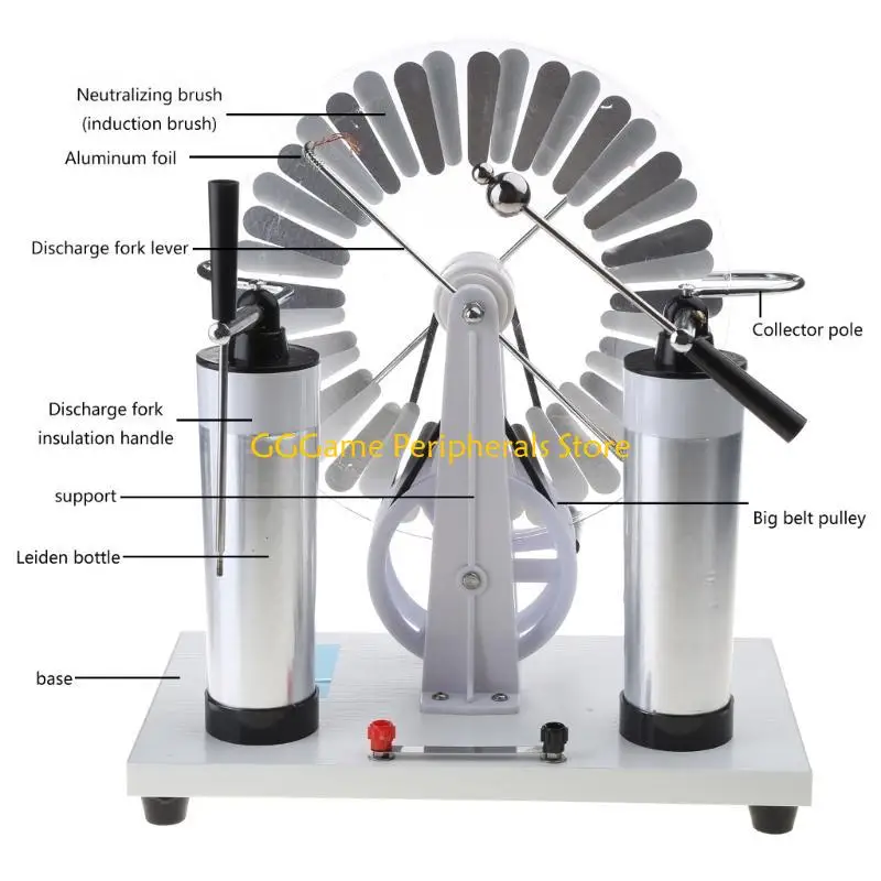 U55B Electrostatic Induction Motor Equipment Toy Static Electricity Generator Machine
