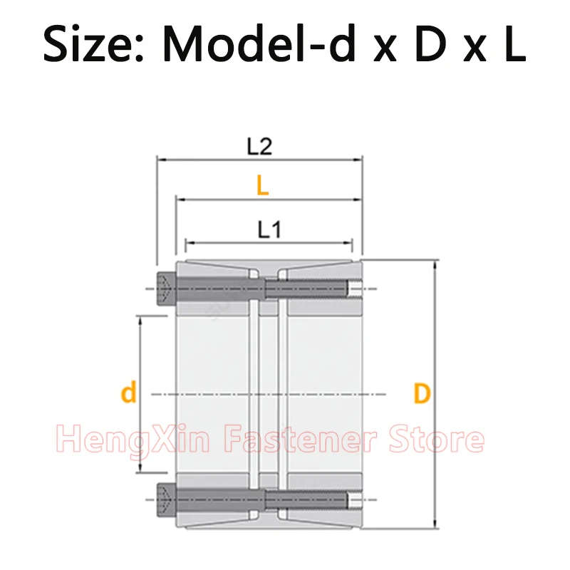 1PCS d=20-65mm Z12A Expansion Sleeve Keyless Bushing Connection Tension Shaft Locking Assembly Device Coupling Diaphragm Disk