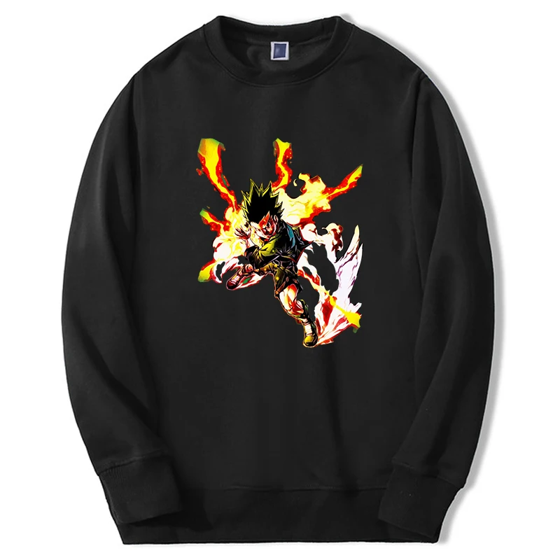 

Hot Anime Hunter X Hunter Sweatshirt Men Women Manga Killua Zoldyck Graphic Hoodies Fashion Loose Streetwear Harajuku Pullover