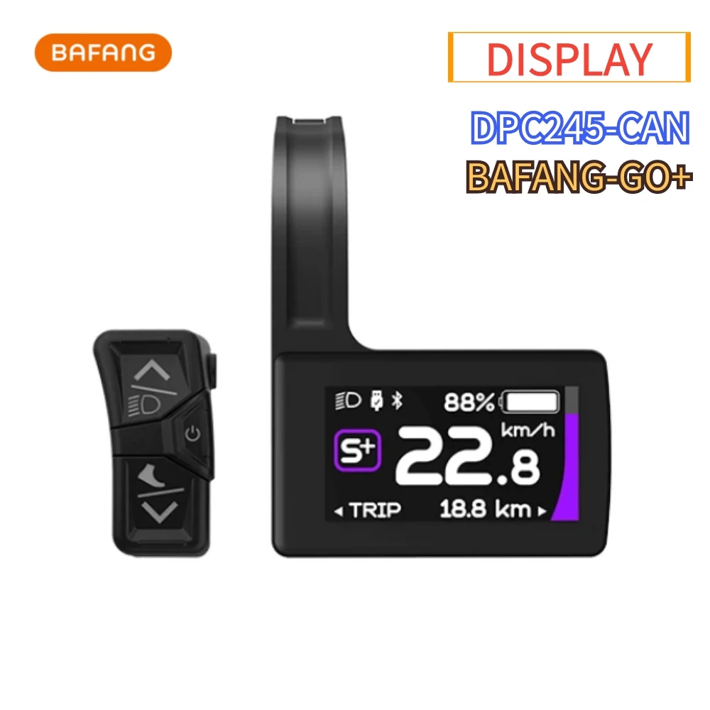 

Bafang DPC245 Display Screen Bluetooth 2.0 LCD color Bluetooth speedometer Bafang mid motor CAN protocol M510 M560 M820 M600