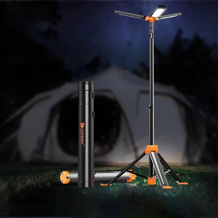 

9500LM High Power Remote Control Led Camping Lights 2.5 Meter Camping Outdoor Telescopic Rod Light Pole Tent Camping Led Light