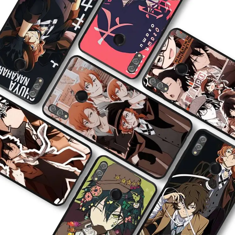 Anime Bungou Stray Dogs Phone Case For Redmi 8 9 10 pocoX3 pro for Samsung Note 10 20 for Huawei Mate 20 30 40 50 lite