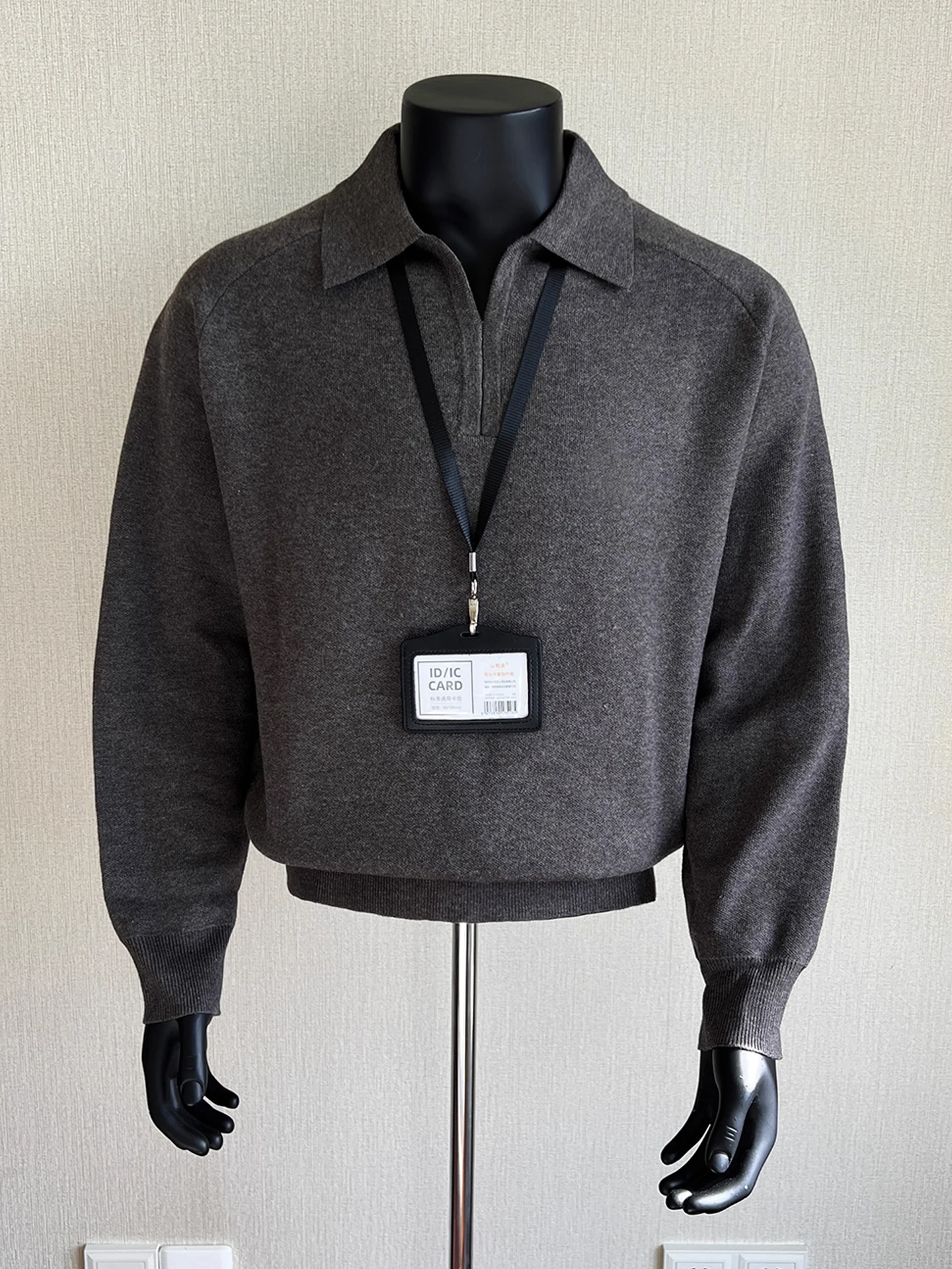 

Vintage Ne Knitted Sweater Men's Winter Faion Brand Lazy Sle Overhead Tead Clothes New 2025 Loose Fit Casual Sle