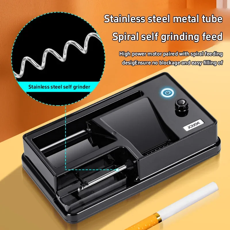 6.5/8 مللي متر أنبوب آلة لف السجائر الكهربائية الأشعة تحت الحمراء الاستشعار حاقن التبغ ملء السيارات صانع السجائر ملحقات التدخين
