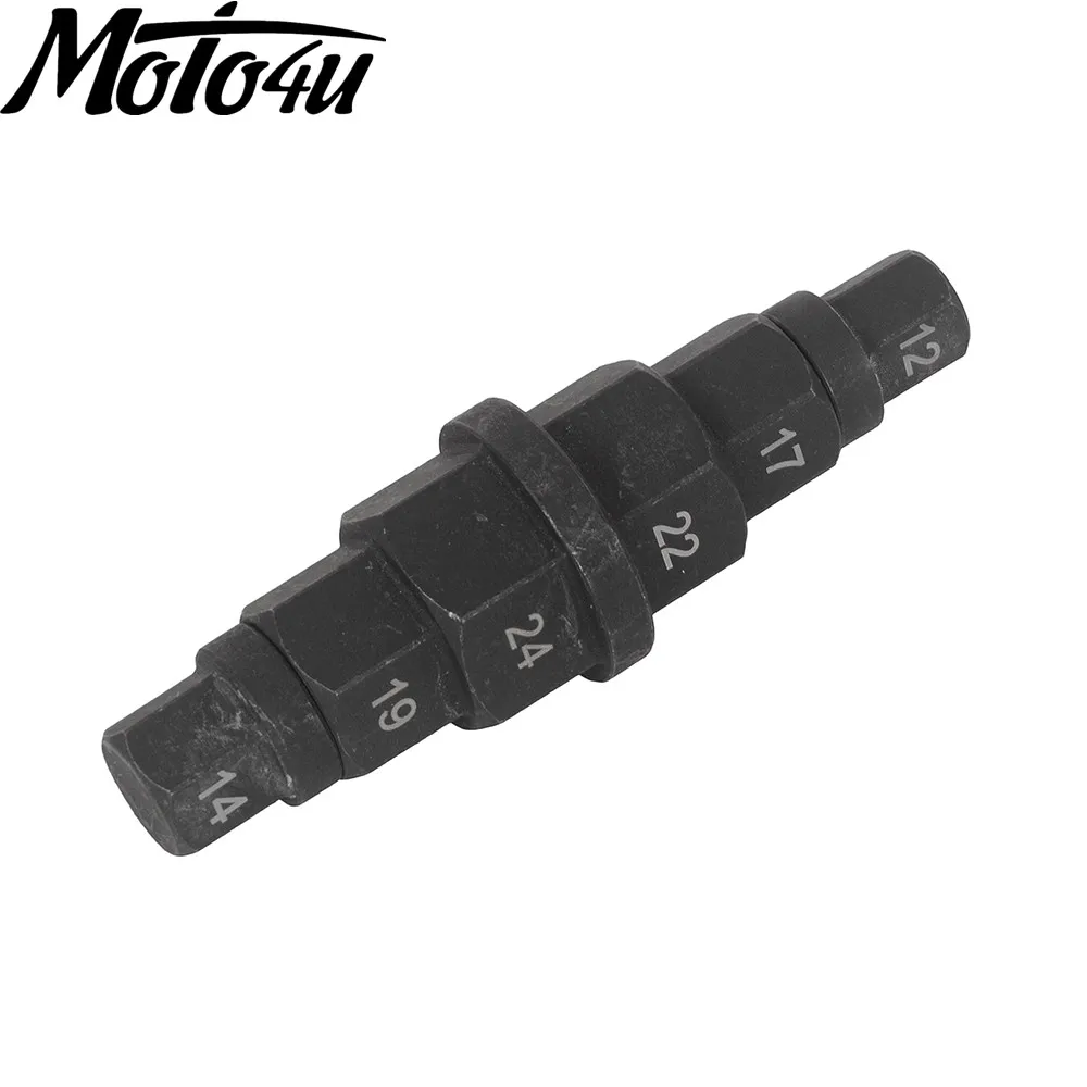 オートバイ用-前後輪-ヘックス軸-スピンドル取り外しツール-12-14-17-19-22-24mm-軸ソケット-タイヤ交換・修理用