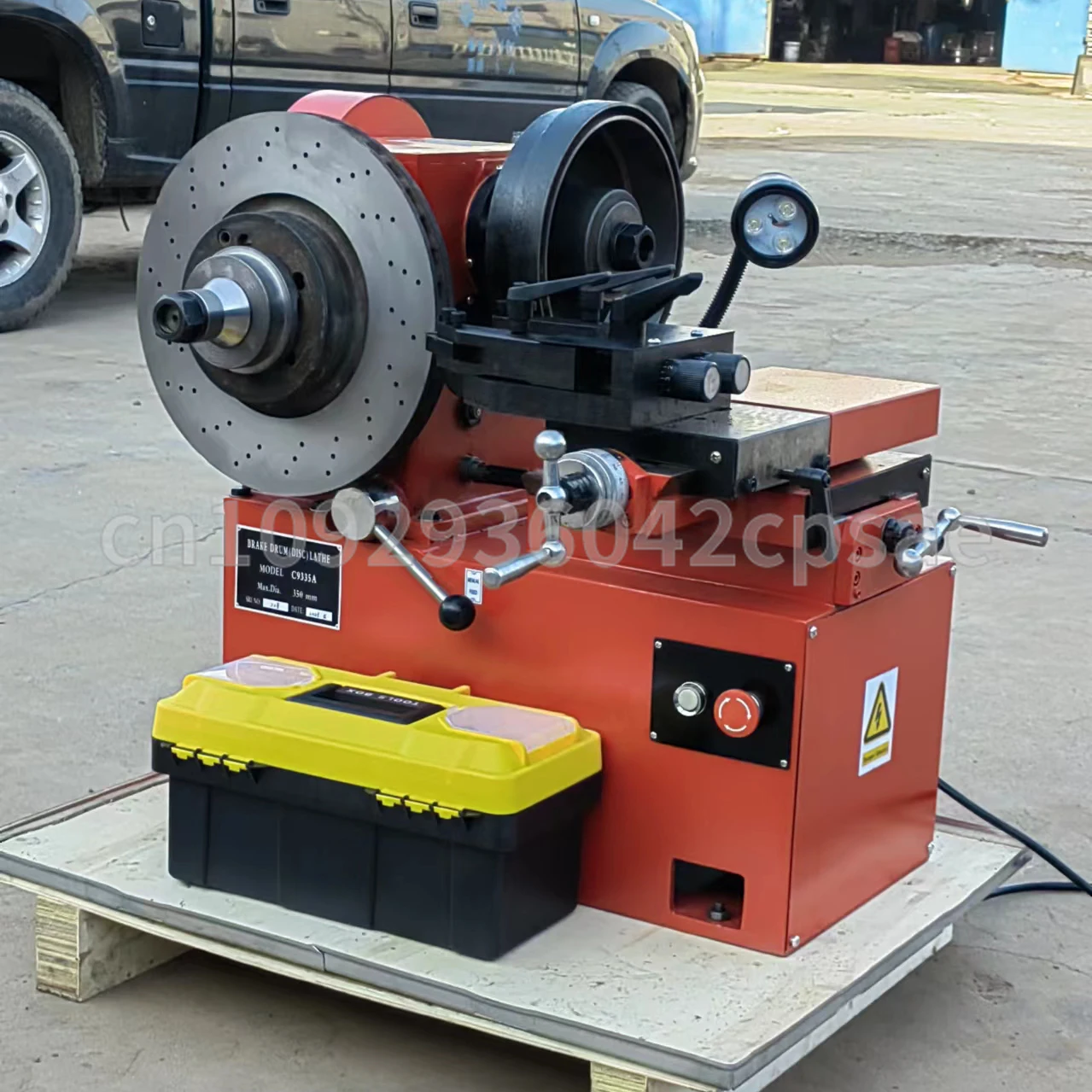 

GookiiTech Hot Selling 220V Horizontal Brake Lathe Machine Heavy Duty Drum Brake Disc Lathe Directly From China