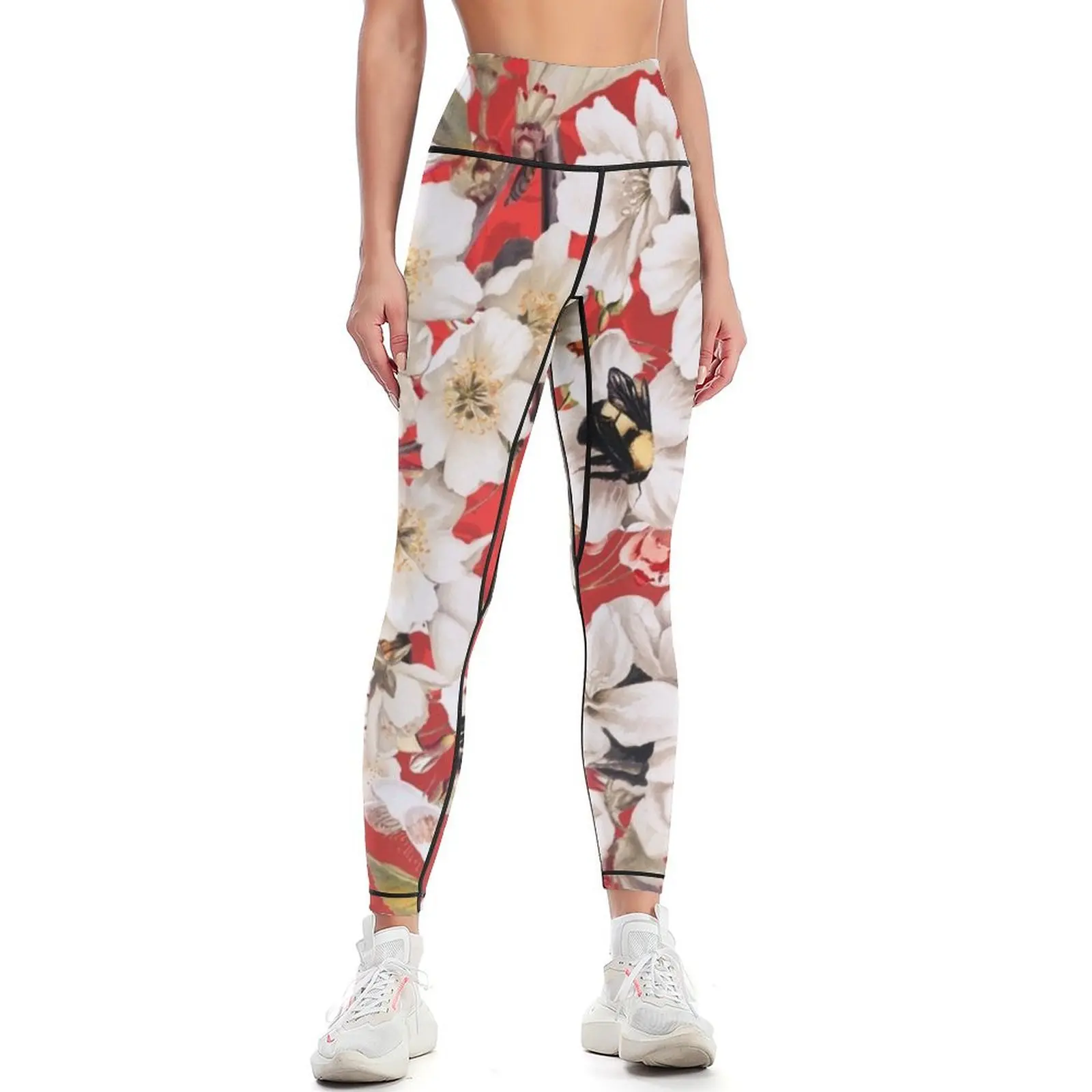 

Summer Garden XI Leggings Leginsy push up sport pants Women's gym gym clothing Womens Leggings