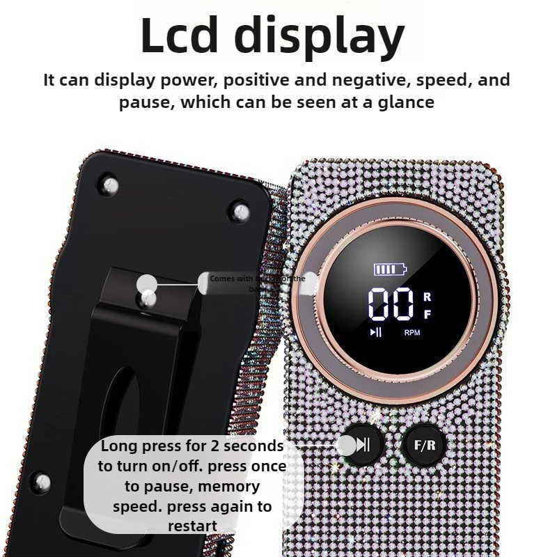 

Rechargeable Nail Drill Electric Nail File HD Display 45000RPM High Speed Metal Body Home Salon DIY Kit Professional Technicians