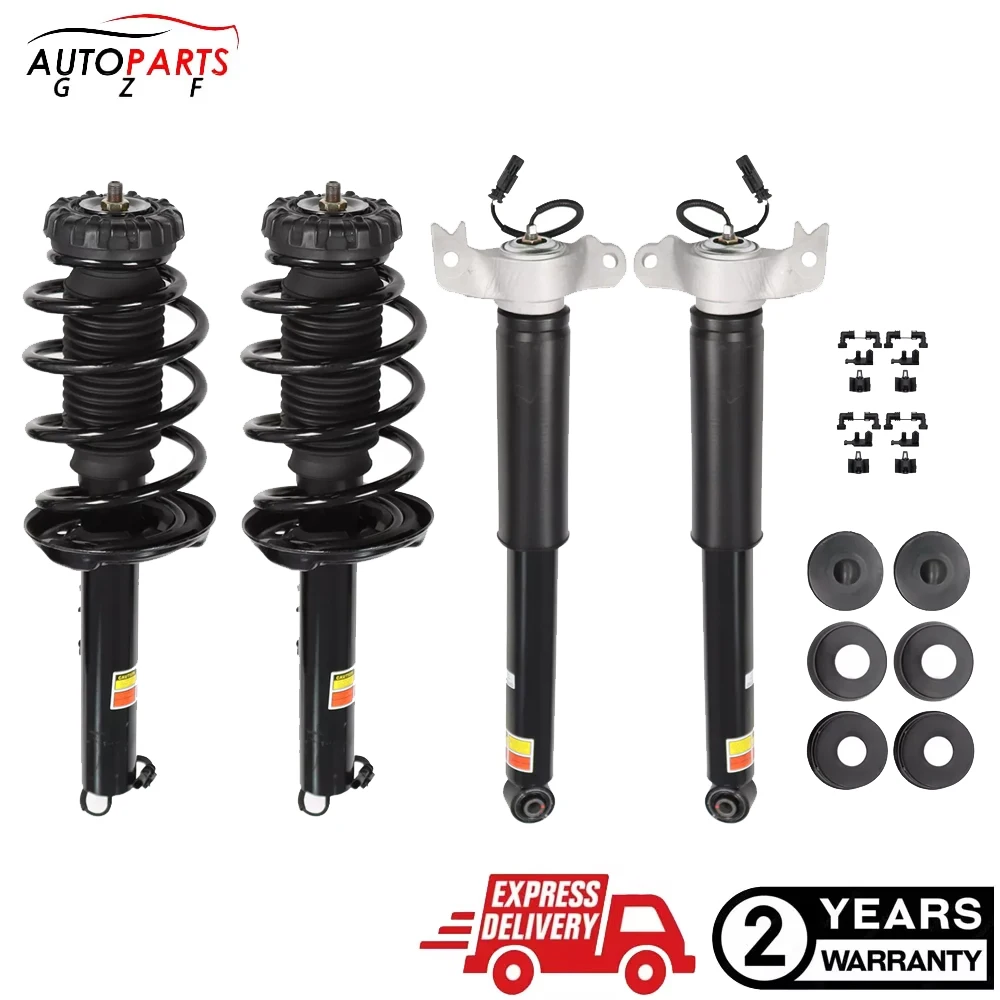 

For Cadillac XTS 2013-2019 w/ Electric Front Strut Assys + Rear Shock Absorbers 580474, 580469 15815523, 19300063 20810267