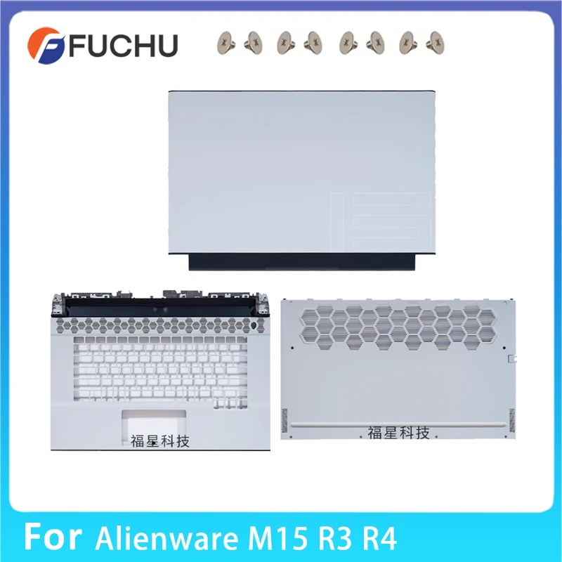 

98%New Cover For Alienware M15 R3 R4 LCD Back Cover/Palmrest/Bottom Case