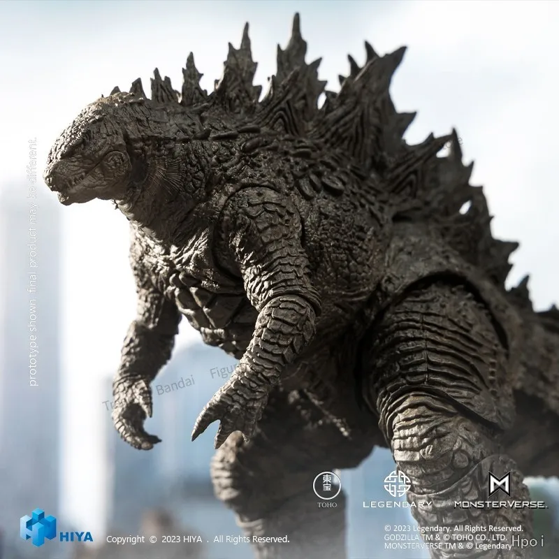 HIYA Godzilla vs Kong 2 Rise of an Empire Godzilla Rre-evolved Version 18CM SHM Action Figure Anime Model Toys Hobby Monster