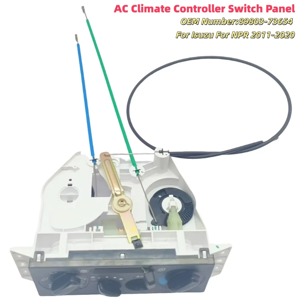 

Автомобильный ремонт, контроллер климата переменного тока, панель переключателя переменного тока для Isuzu, автомобильные аксессуары, материал ABS, быстрое использование