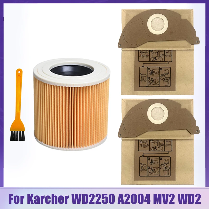 

Сменные фильтры Hepa для пылесоса Karcher WD2.250 WD2250 A2004 A2054 MV2 WD2