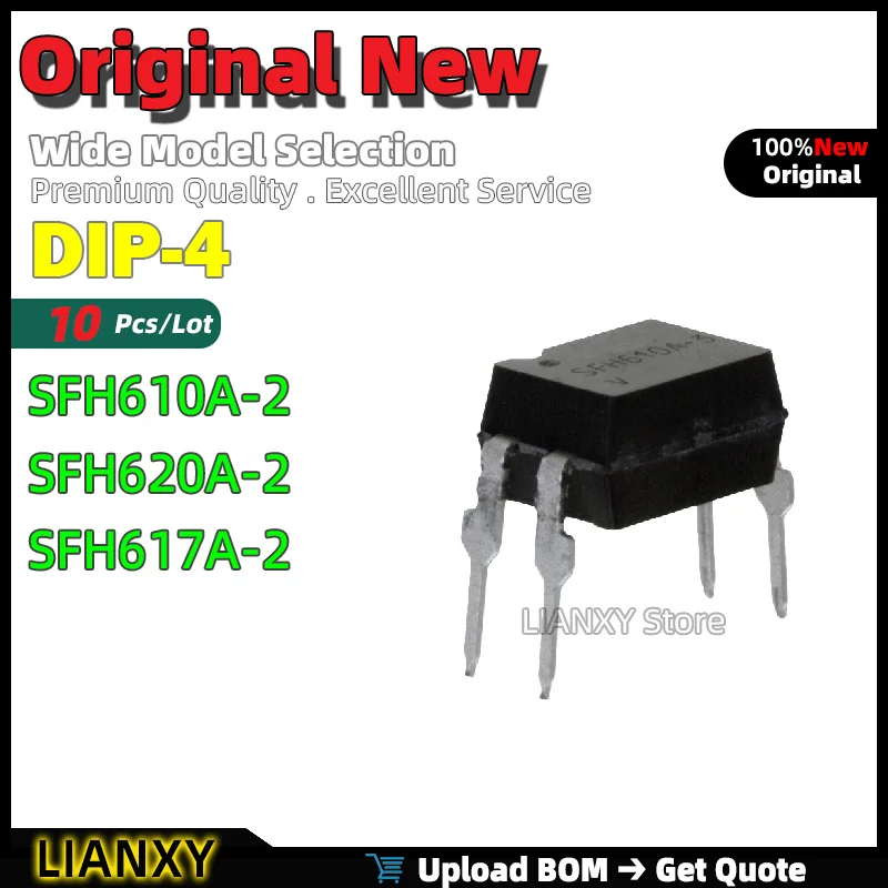 10pcs DIP-4 SFH610A-2 SFH620A-2 SFH617A-2 Optocoupler New Original