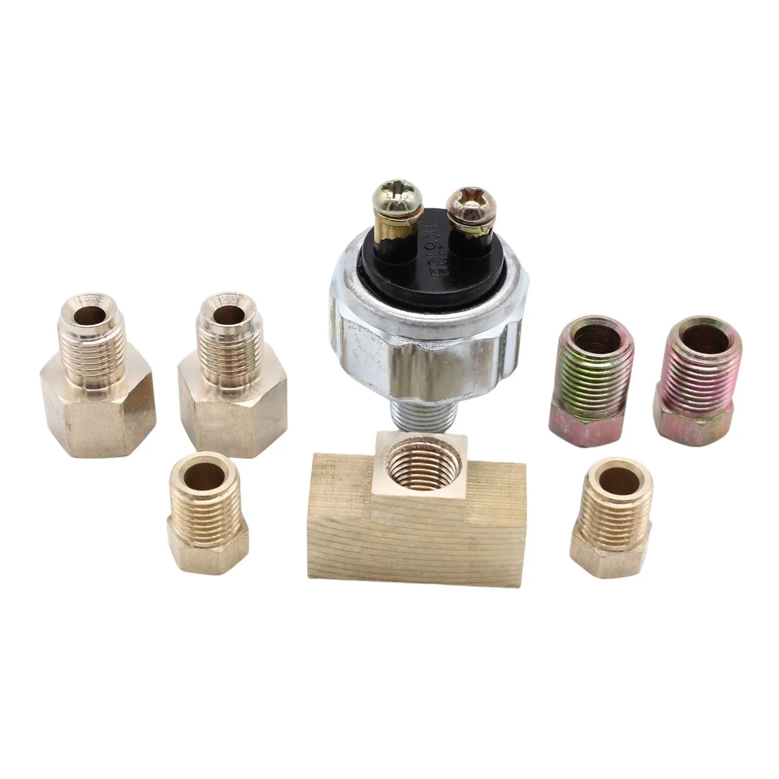 

8Pcs Hydraulic Brake Light Switch Accessories High Performance Easy to Install Direct Replaces