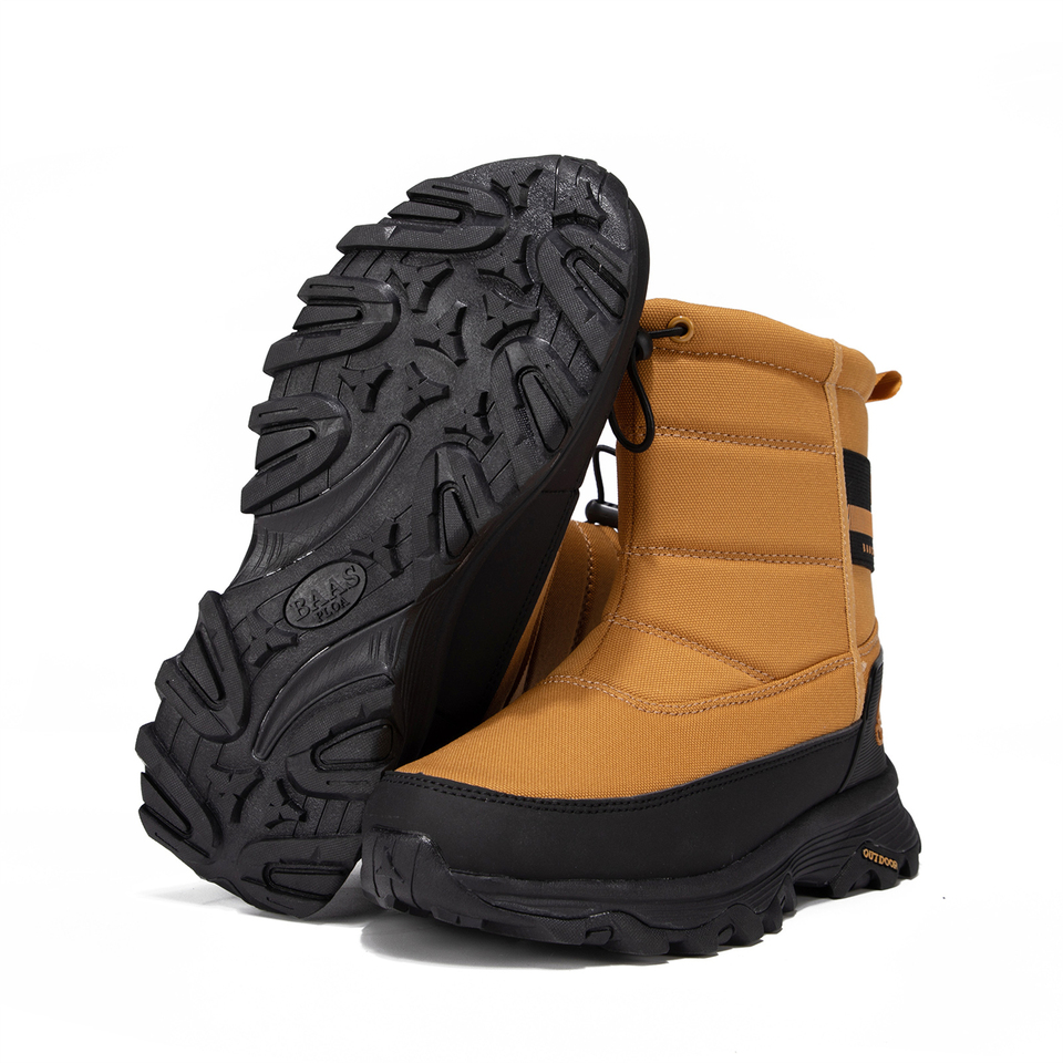  Baasploa Cotton Shoes New Winter Outdoor Waterproof Plush Warm Sneaker Female Casual Non-Slip Wear-Resistant Walking Shoes 