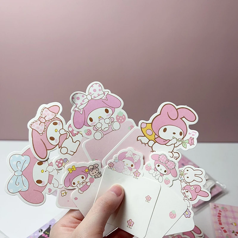 16pcs Sanrio Mini Notebook Mymelody Kuromi Cinnamoroll Memo Pads Notepads Students Stationery Planner School Supplies Wholesale