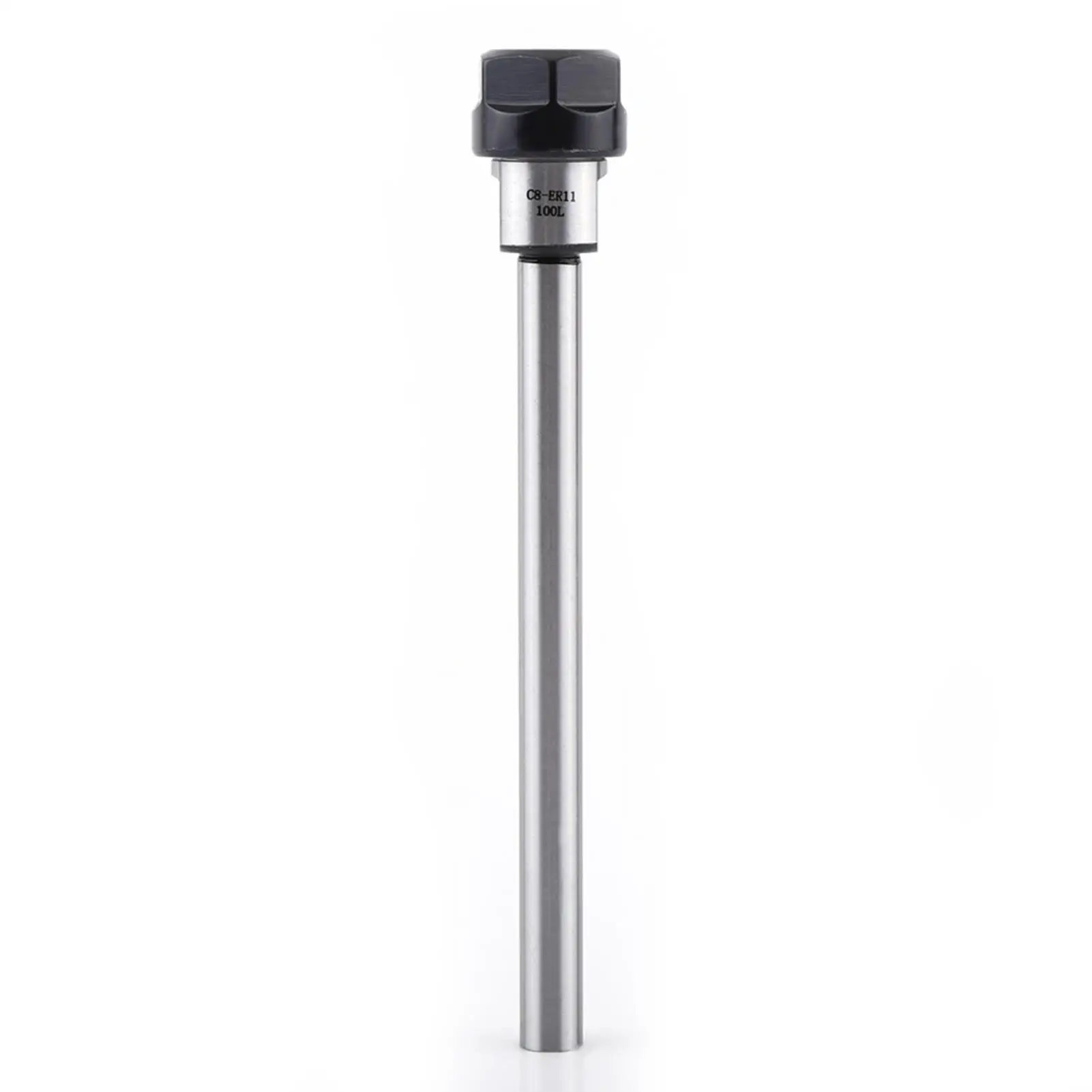 ER11 Collet Chuck Holder 100L Straight Shank Metal CNC Milling Tool Extension Rod for Lathe Machines