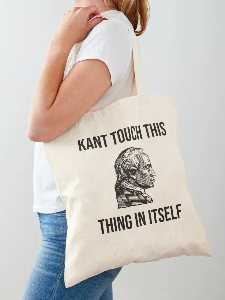 Funny Immanuel Kant Philosophy Teacher Student Gift Tote Bag Eco bag Canvas stote bag Customizable tote Shopper