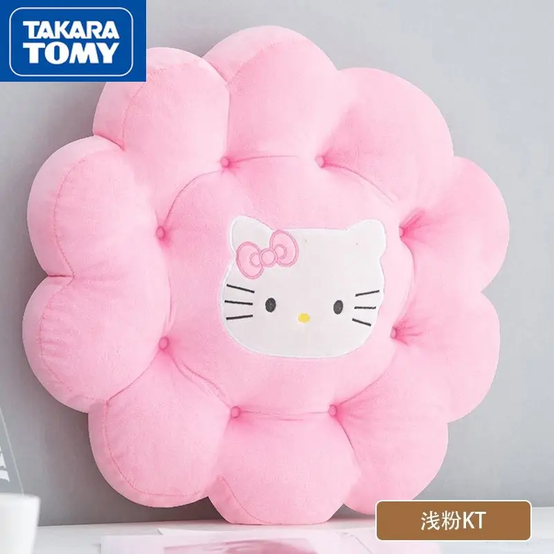 

TAKARA TOMY cute cartoon Hello Kitty student dormitory seat cushion simple and fresh sweet mat