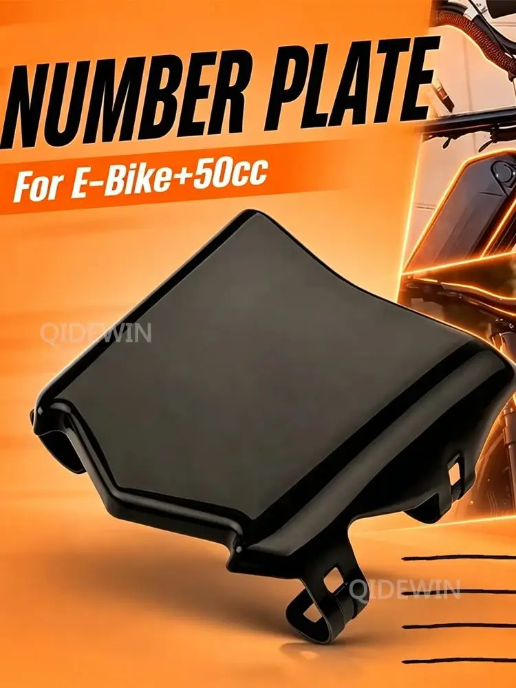 AliExpress NONE Front License Plate for Super 73/ Tutti Soleil 01/ Ridstar Q20/ X16 Electric Dirt Bike Plate Replacement with Cable Ties