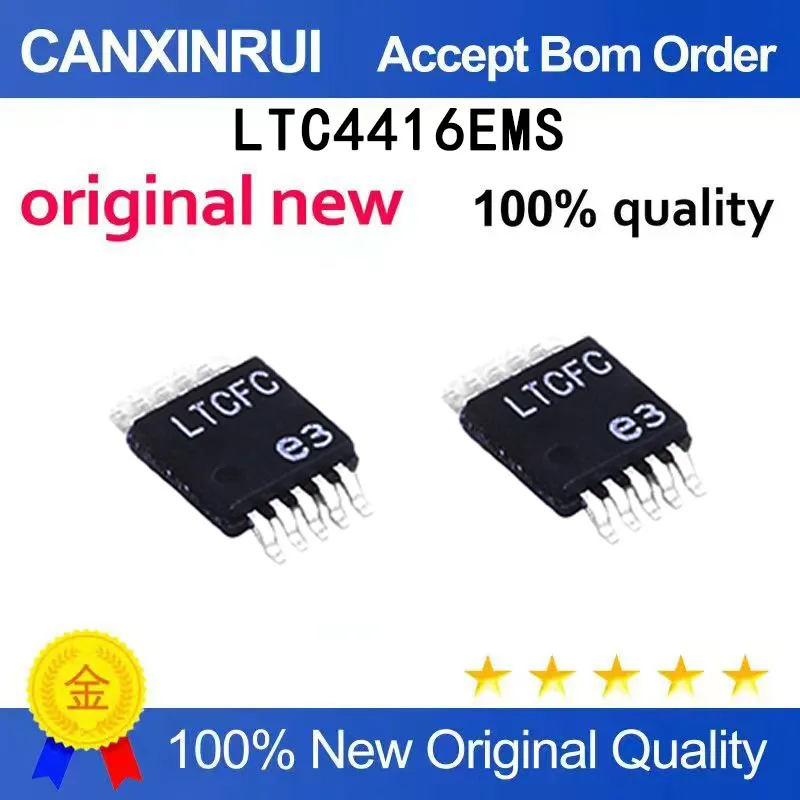 

(5pcs-100pcs）LTC4416EMS LTCFC dual 36V low loss power path controller drives large PFETs