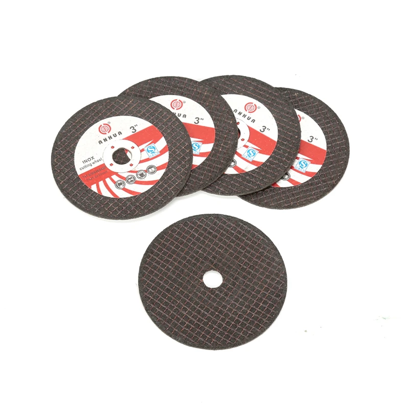 5PCS 75mm Grinding Wheel Metal Cutting Disc Polishing Sheet For 12V Mini Angle Grinder Wood Ceramic Cutting And Polishing Tools