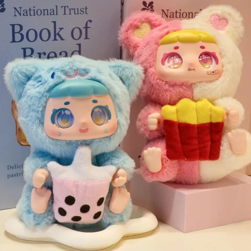 

Greedy Baby Animal Food Party Series Сюрприз слепая коробка фигурка плюшевая кукла сумка кулон декоративные украшения подарок на день рождения