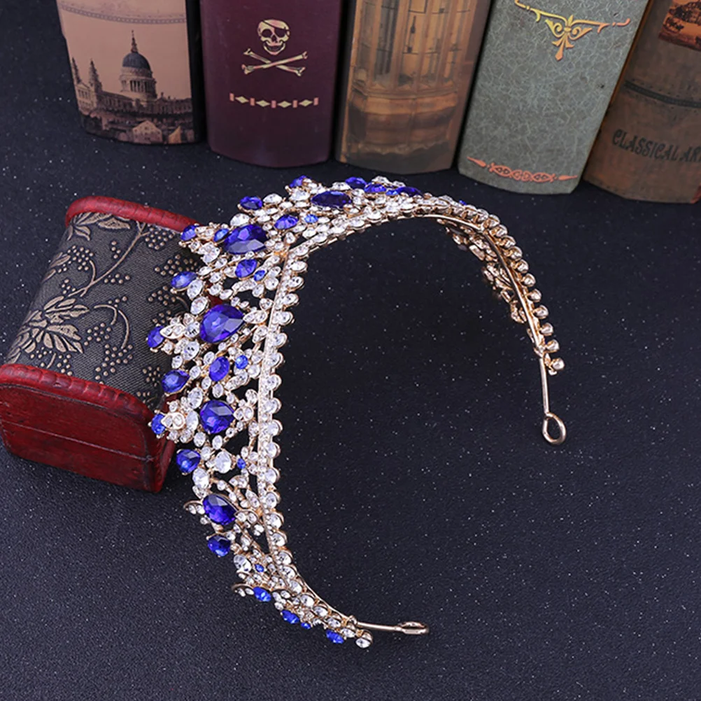 

Crown Luxury Alloy Rhinestone Bridal Headdress For Bride Bridesmaid Flower Wedding Party