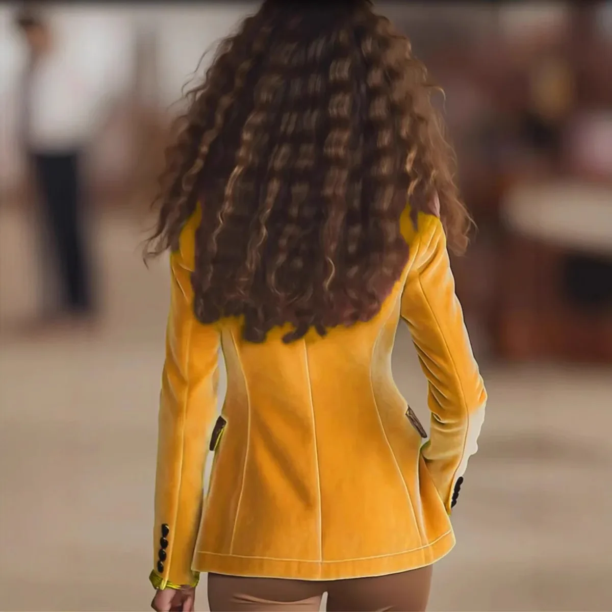 موضة ليوبارد طباعة ضئيلة المرأة سترة 2025 الخريف الشتاء طويلة الأكمام زر واحد معاطف السترة المرأة عادية