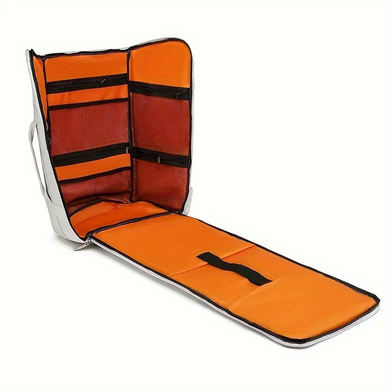 Ransel Multi-Saku Kapasitas Besar yang Stylish dengan Kompartemen Laptop yang Dapat Dilepas, Tali yang Dapat Disesuaikan & Banyak Kantong Ritsleting