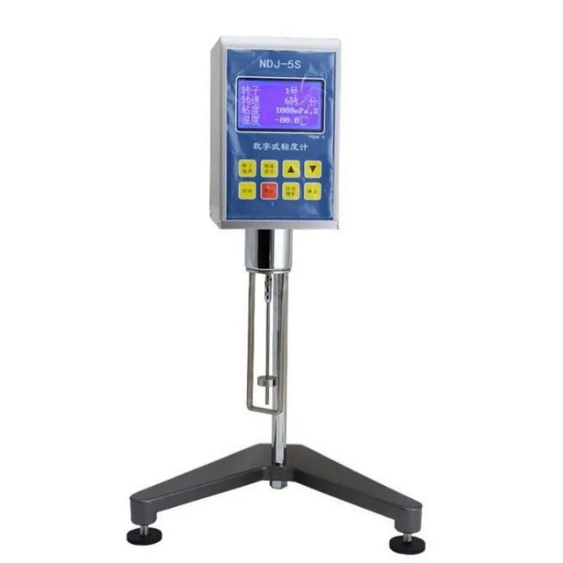 NDJ-5S ponteiro viscosímetro digital de alta precisão rotativo medição de tinta líquida testador de viscosidade de pintura