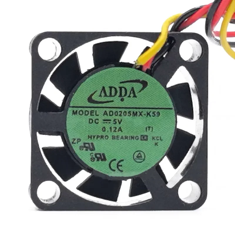 ADDA AD0205MX-K59 ultra-thin 6mm high rotation 2506 2.5cm micro 5V 0.12A fan for ADDA