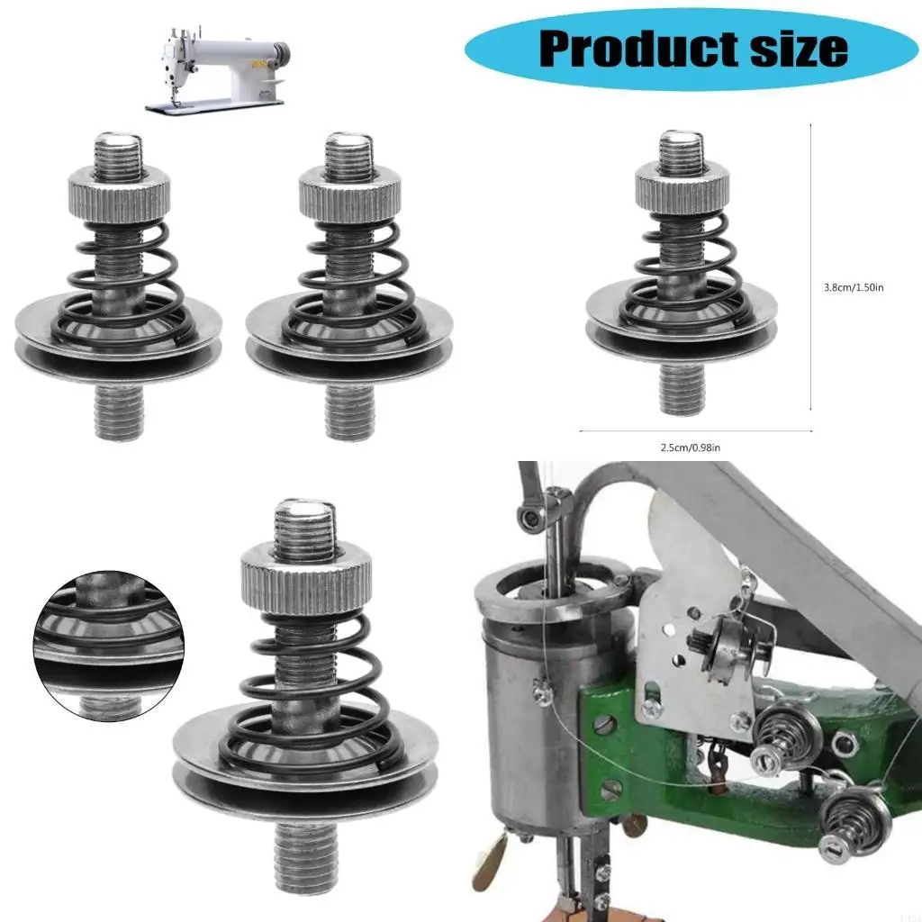 L43A 2Pieces Metal Thread Tension Regulator Assembly for Industrial Sewing Machine