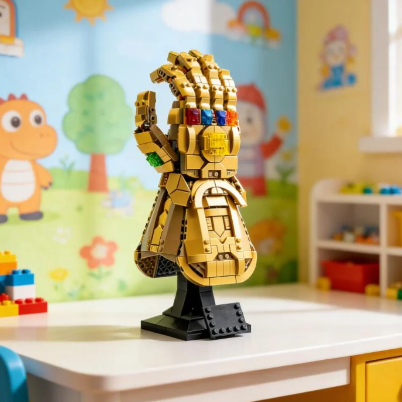 

590pcs Avengers Thanos Heroes Infinity Gauntlet 76191 Building Blocks Assemble Puzzle Model Toys Holiday Christmas Birthday Gift