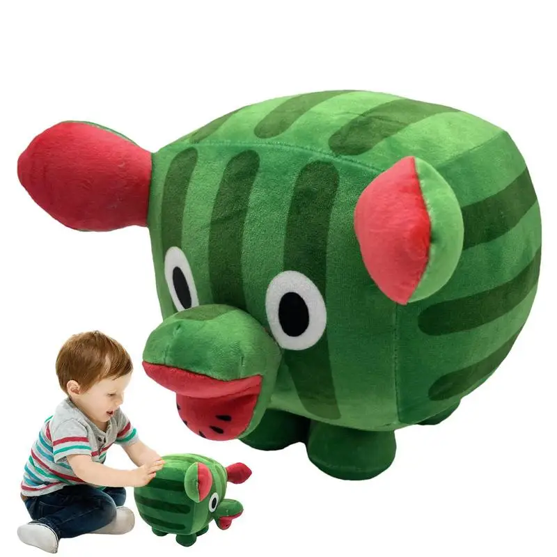 Pet Simulator X Plush Toys Stuffed Animal Titanic Hippomelon Watermelon Doll Baby Sleeping Pillow Kids Birthday Christmas Gifts