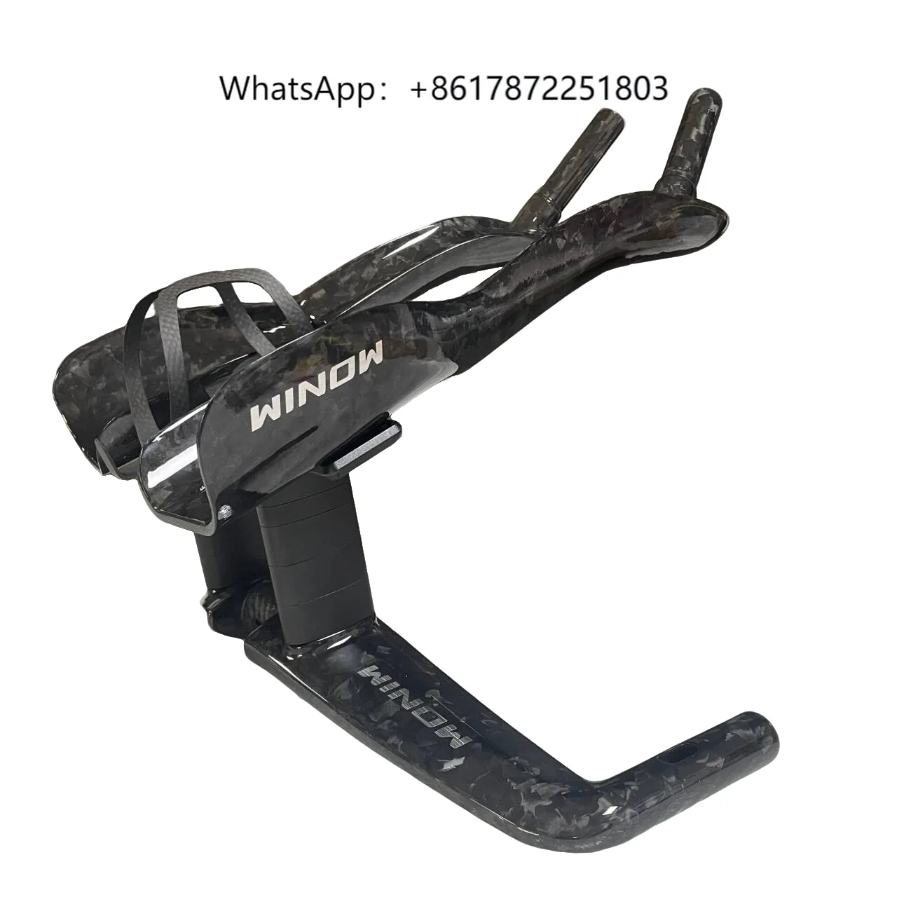 

Winowsports HB052 Aero TT Handlebar 370/400/420mm Base Bar 31.8mm Clamp Triathlon Frame Carbon TT Training Rest Bar
