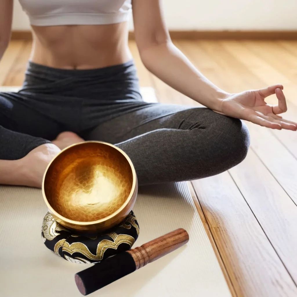 1 Pc Tibetan Singing Bowl 13/15/17/20CM Options Large Handmade Brass Metal Sound Bowl Yoga Chanting Meditation Buddhism Healing