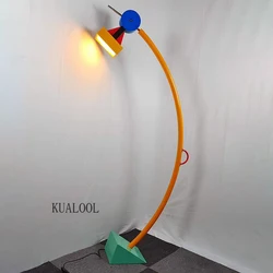 Italian Art Led Floor Lamp Designer New Fishing Standing Light for Bedroom Living Room Home Decor Study Tall Stand Reading Lamp