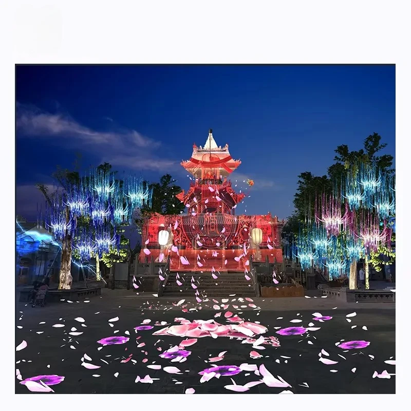 China Professional 3D Hologram 4K Indoor Interactive Projector with 50+ Games for Adventure Parks & Kindergartens