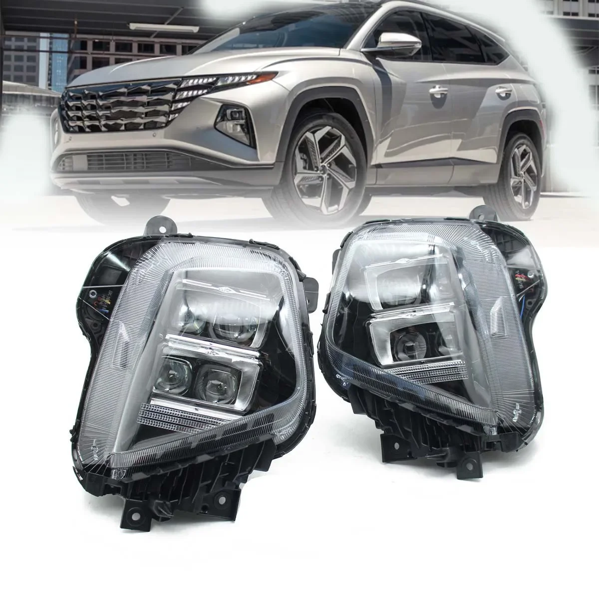 

LED Front bumper headlights for Hyundai Tucson 2021 2022 92101-cw100