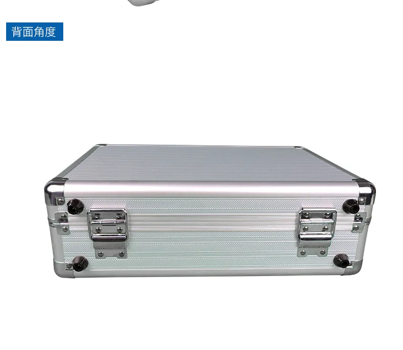 Portable Aluminum Alloy Combination Lock Safe Box, Mini Money Safe with Document Storage and Data Sorting secret box