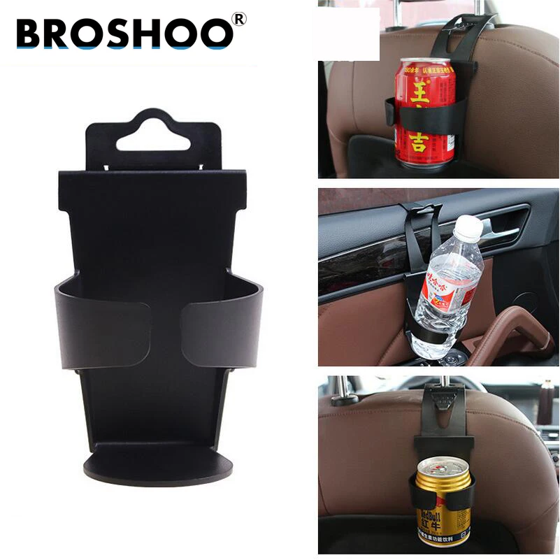

BROSHOO Car Styling Universal Car Vehicle Drink Bottle Cup Holder Black Glove Bag Stander Fashion Car Accessories Free Shipping