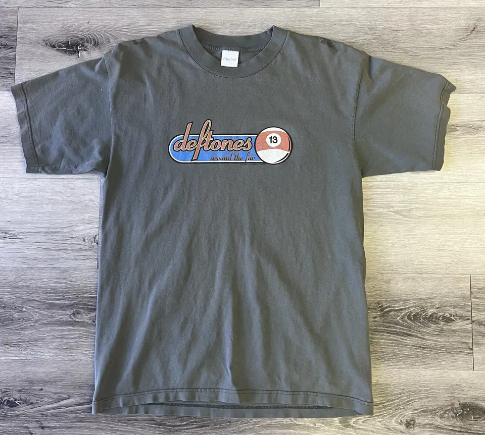 Vintage Deftones Shirt Large Around The Fur Tour Us 1998 Band