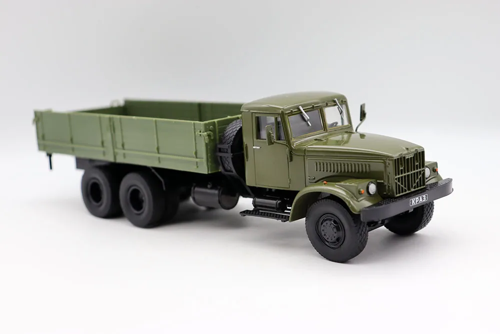 NEW 1:43 Scale Model KrAZ 257B1 Flatbed  our truck USSR Truck By DeAGOSTINI Diecast Toys For Collection Gift