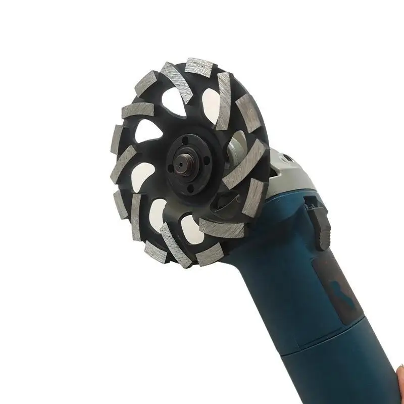 Diamond Grinding Cup Wheel With Thickened Matrix High Wear Resistance For Concrete Stone Construction Projects
