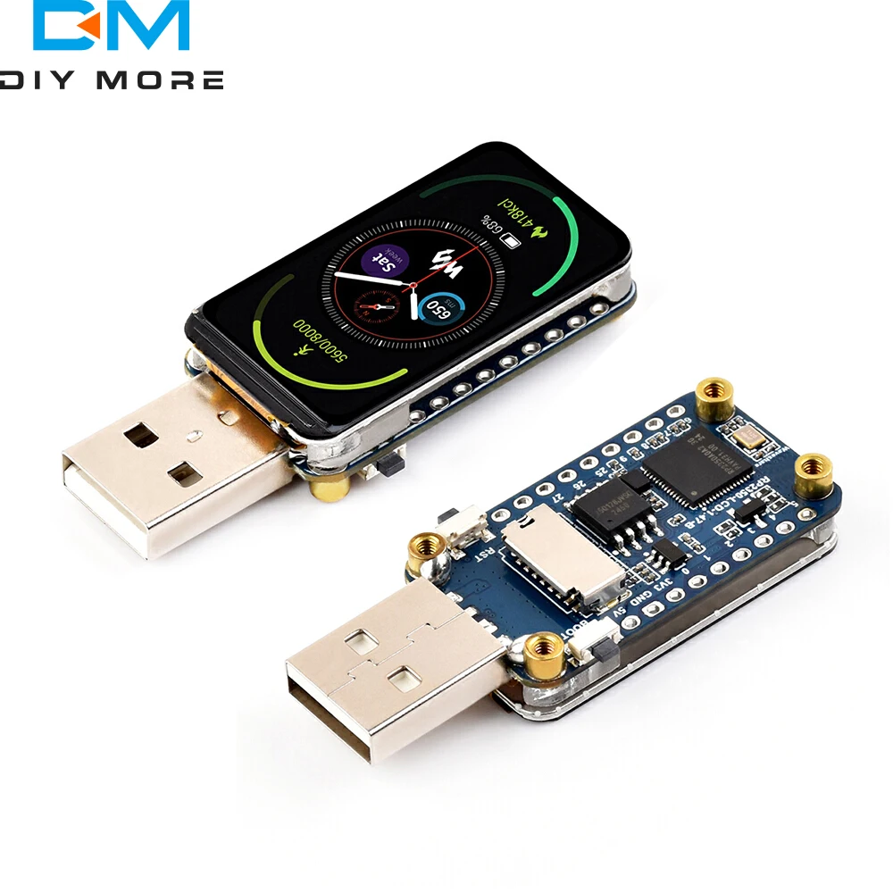 RP2350 1.47-inch LCD Display Development Board RP2350A Dual Core Dual Architecture Processor for Raspberry Pi RP2350A
