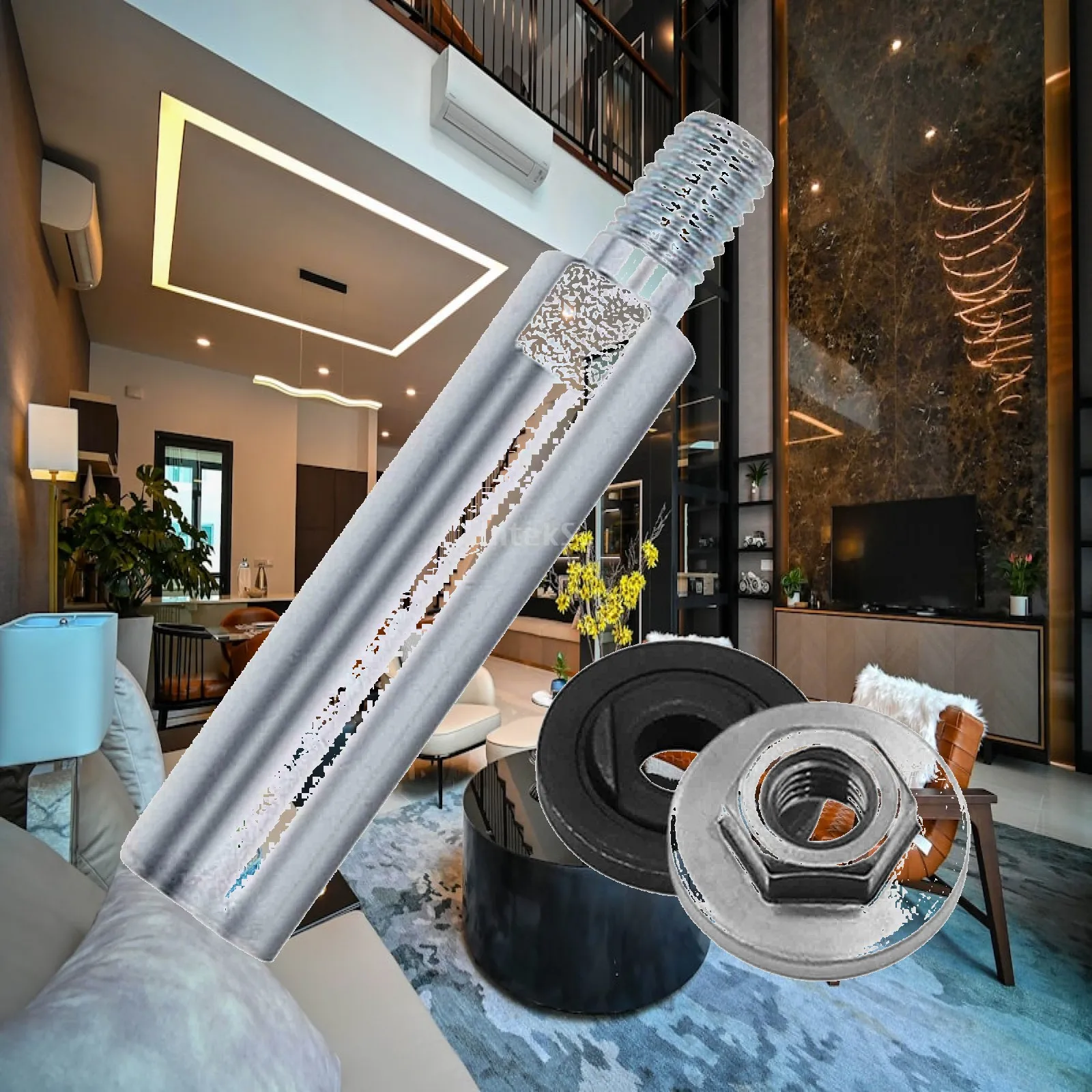 Angle Grinder Extension 80mm Extension Rod Robust Extension Extendable Rod
