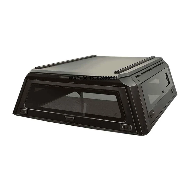 

In Stock Fast Shipping Dual Cab Aluminum Alloy Hardtop Canopy Pickup Topper for GMC Dmax